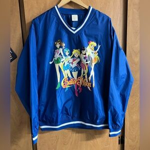 Pretty Guardian Sailor Moon V-neck windbreaker crewneck BoxLunch